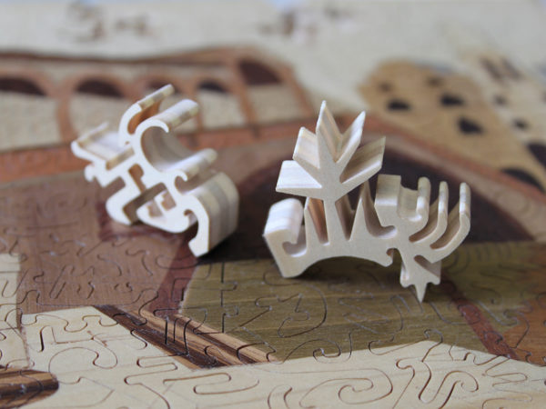 Sorrento Inlaid Wood Puzzle - Rocchi